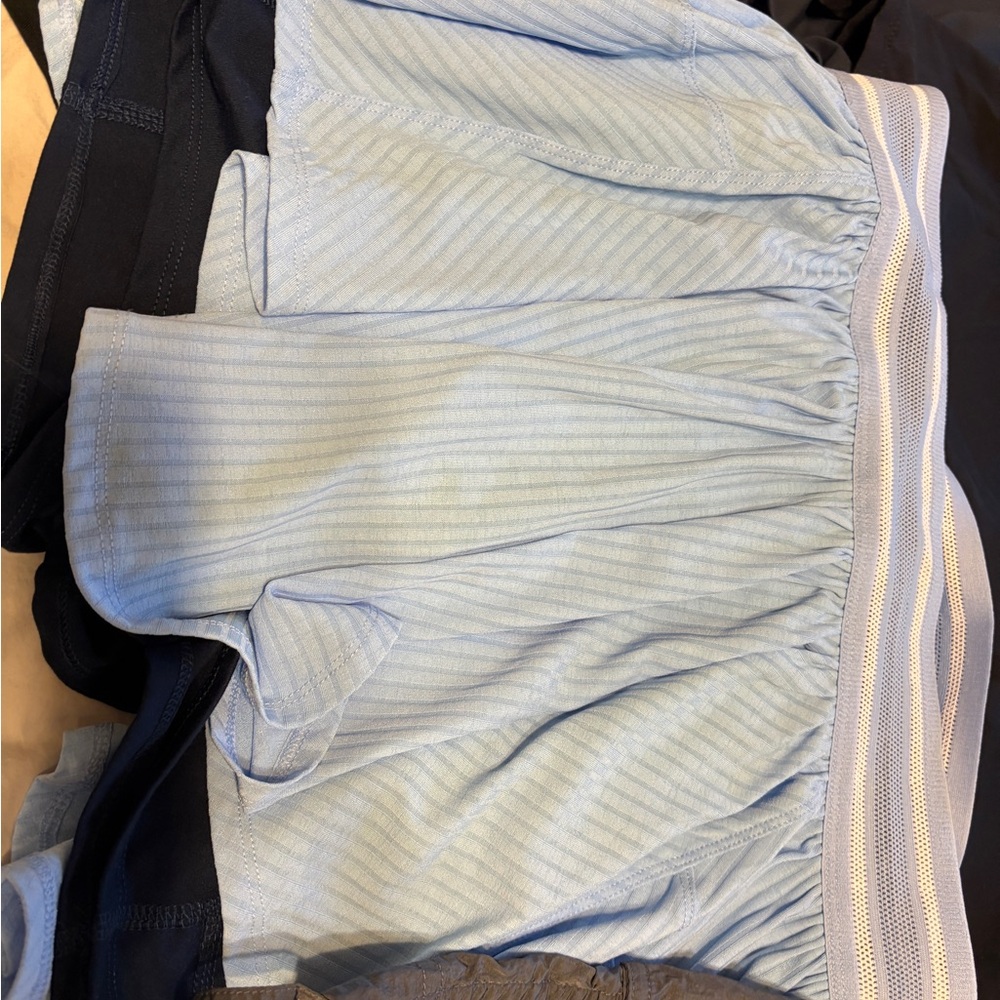 Blue and Black Athletic skorts- Never worn - Picture 4 of 7